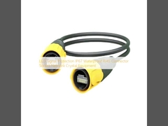 LED-signaalbescherming IP67 waterdicht RJ45-connector Socket Network Crystal Equipment