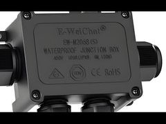 Waterdichte kabelkoppelbox, 1 poortinvoer tot 4 uitgangen, IP68