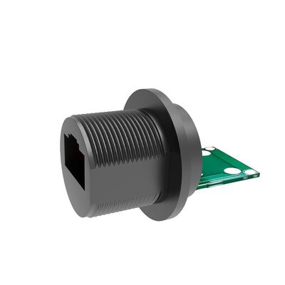 kopen IP67 waterdichte signaalconnector met 125V nominale spanning en PA66 nylon materiaal voor industriële netwerken online vervaardiging