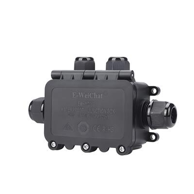 kopen Waterproof Junction Box 1In3Out IP68 Rated Die-Cast Aluminum Direct Through-Wire online vervaardiging