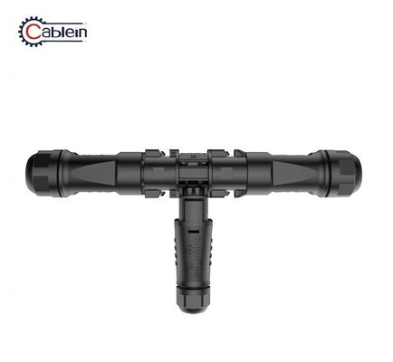 IP68 40A High Current Waterproof Data Connector Panel Mount Quick Plug Tee Adapter voor Micro Inverters